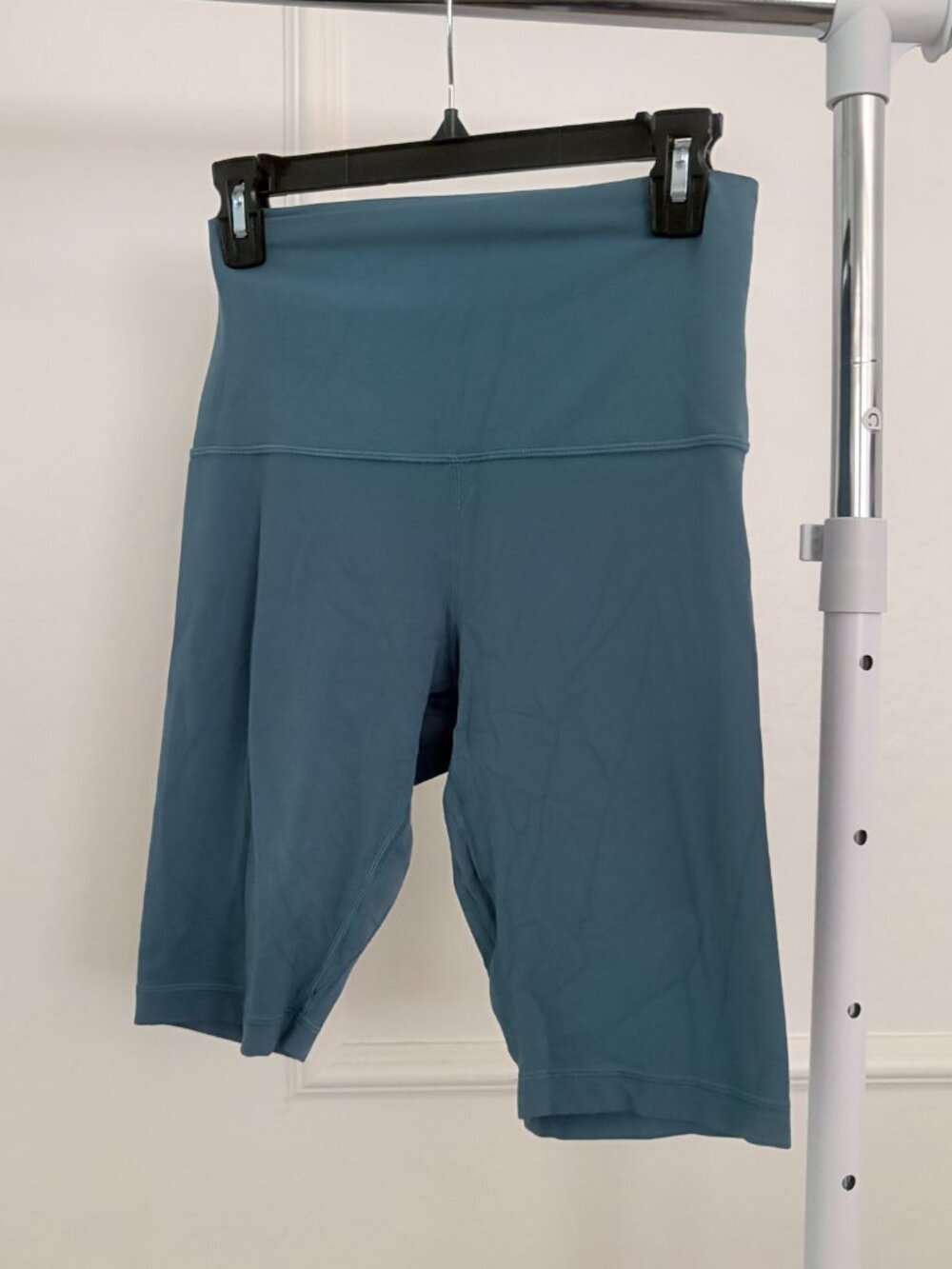 lululemon athletica Teal High-Rise Bike Shorts